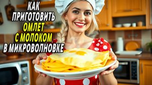 Омлет в микроволновке как приготовить с молоком