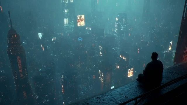 Blue Lull  ＊  Relaxing Blade Runner Vibes Soundscape