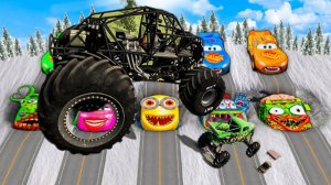 Мега-бои с сумасшедших машин-монстров в бимке