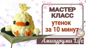 Мастер класс "Утя" крючком