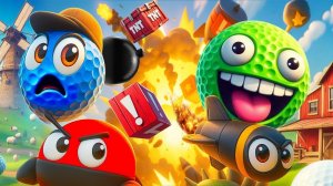 ТАКОГО ГОЛЬФА ЕЩЕ НИКОГДА НЕ БЫЛО! КАК В ЭТО ИГРАТЬ? СМЕХ ДО СЛЕЗ! (SUPER SERIOUS GOLF)