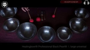 Healingbowl® Professional Black Pearl®  -  large universal
