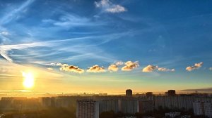 ПОСЛЕ ТУЧ ВСЕГДА ВЫХОДИТ СОЛНЦЕ!!! На рассвете 5 ноября 2025 года. МОСКВА.