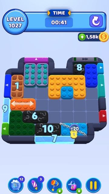 Color Block Jam 1027 Уровень