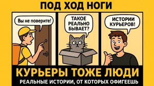 Курьеры тоже люди! Реальные истории, от которых я офигел 😳