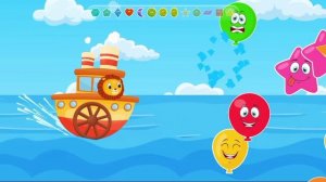 Детский познавательный мультфильм: лопаем шарики.