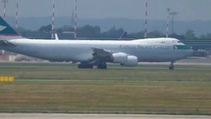 Plane Spotting Milan Airport .