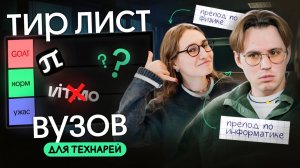 Тир лист вузов Санкт-Петербурга для технарей | Коля Касперский | Вебиум