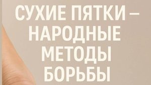 МЕТОДЫ БОРЬБЫ С СУХИМИ ПЯТКАМИ. как избавится от сухих пяток