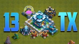 🟦 ОГРОМНЫЙ ПЕРЕХОД НА 13 ТХ С ВОЛШЕБНЫМИ ПРЕДМЕТАМИ | CLASH OF CLANS 🟦