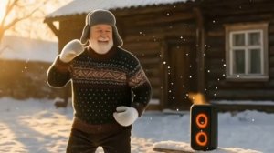 Дед отжёг на снегу.Владимир Амазарский — Когда я буду старенький (Официальный клип)