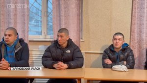 Призывники из Тарумовского и Ногайского районов отправляются в армию