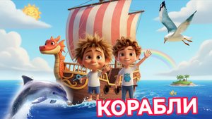 Домовенок Чемеря - корабли #детям #дети #малыши #малаша #длядетей #интересное #детки #мульт