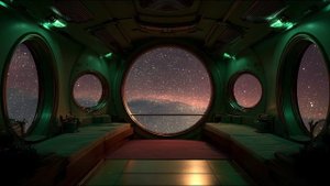 Calming Ambient Music ｜ Space Meditation Room for Sleep, Study & Relaxation