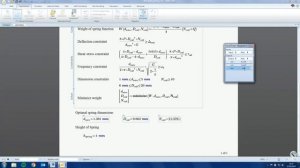 021 MathCAD - Creo Integration Оптимизация Пружины