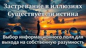 Застревание в иллюзии. Выбор информационного поля