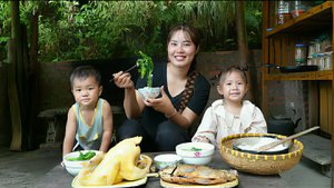 Собираю грейпфруты, чтобы продать на рынке. Варю курицу, чтобы накормить свою маленькую дочь.