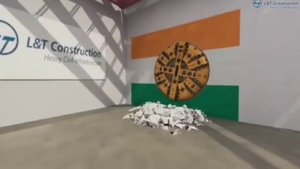 Проходческий щит с  гидропригрузом. Как строят метро.