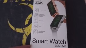 Обзор и распаковка фитнес-браслета ZDK ZX19 Silver