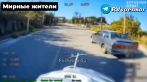 С мирными не воюем - 2: оператор 68 дивизии у Купянска увидел гражданских в машине...