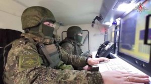 Боевая работа расчета ЗРПК «Панцирь-С»