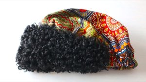 Надоело, что старый меховой воротник валяется без дела. Разрезала его и сшила шикарный головной убор