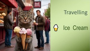 Story # 135 : Travelling : Ice Cream : Мороженное