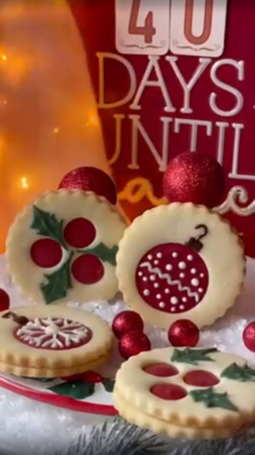 Идея для декорп печенья на НГ