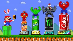 🥤🎰Марио находит необычные автомат с газировкой и тут что то начинает происходить!