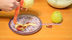 Блины с яблоками! Очень вкусные!