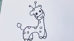 Жираф. Рисуем Вместе. ✍️