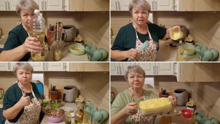 ПРИГОТОВИМ С ВАМИ МАЙОНЕЗ, МЯСНУЮ ЗАКУСКУ И МОЙ ЛЮБИМЫЙ САЛАТ "ПАРИЖ В СНЕГУ".