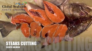 Серебряный лосось — разделка на идеальные стейки 🔪 | Полное видео