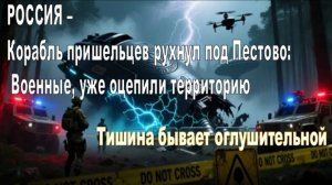 Корабль пришельцев рухнул под Пестово: Возможно, уже оцепили территорию