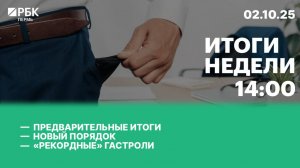 Предварительные итоги | Новый порядок | «Рекордные» гастроли