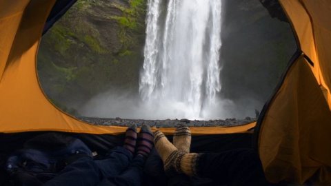 Отдых в палатке