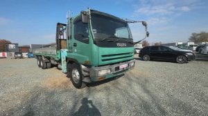 Isuzu Giga, 1988 - Дизель 12л. 6х4, КМУ, в наличии во Владивостоке.