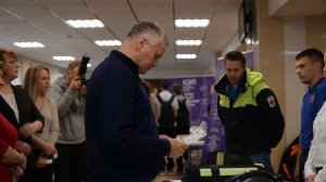 Открытие профориентационного марафона, который прошёл во дворце культуры «Исток»