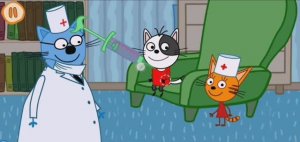 Три Кота Мультфильм Прививки