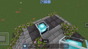 построил незеритовый маяк в Майнкрафте