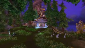 Mount Hyjal Music Water Ambience | 1 hour World of Warcraft for Relaxing Sleep Meditation