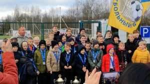 Коридор славы и невероятное файер шоу для футболистов-призеров Первенства ЛО-2025. 4.11.2025г