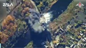 ZALA Z-16 обеспечил удары ВКС России по мосту в районе н.п. Покровское