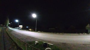 Школа 4 ночью, улица Кутузова, Сальск