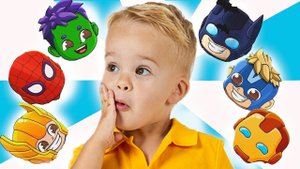 Влад и Ники превращаются супергероями и спасают мир!