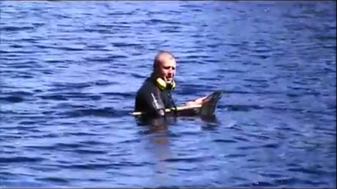 АРХИВ. Коп под водой. Последний день отпуска.