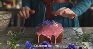 Бабка с песто из крапивы . ASMR. underatinroof