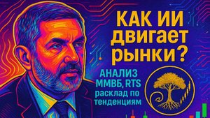 Как ИИ двигает рынки? Анализ ММВБ, RTS, Bitcoin и расклад по тенденциям