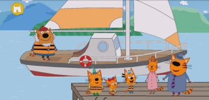 Три Кота Мультфильм Путешествие по миру