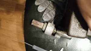 Снятие втулки без съемника